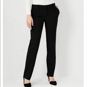 Ann Taylor Straight Pant In Seasonless Stretch, size 12